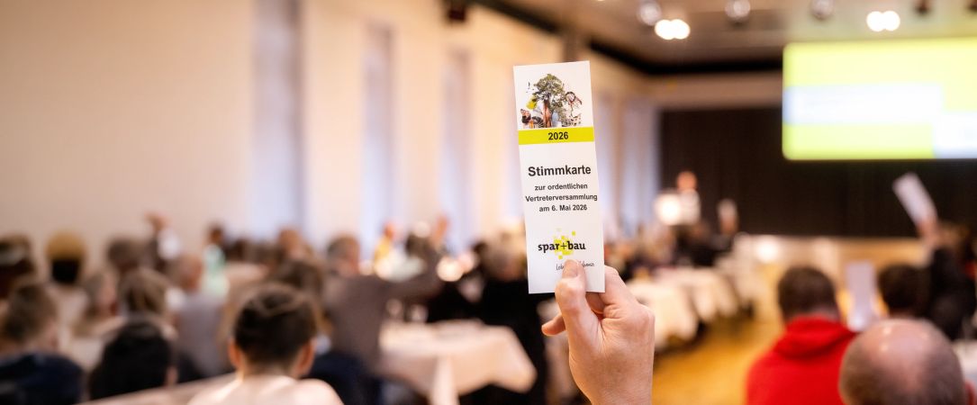 
                  spar+bau Vertreterversammlung 2026